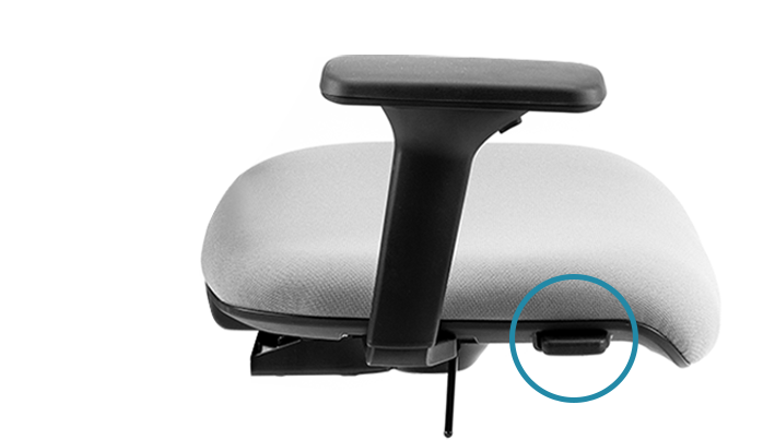 TS – seat with built-in depth adjustment