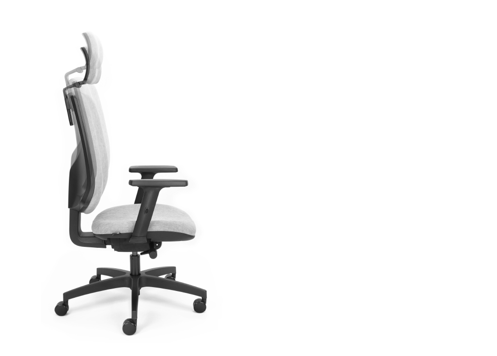 Backrest height adjustment