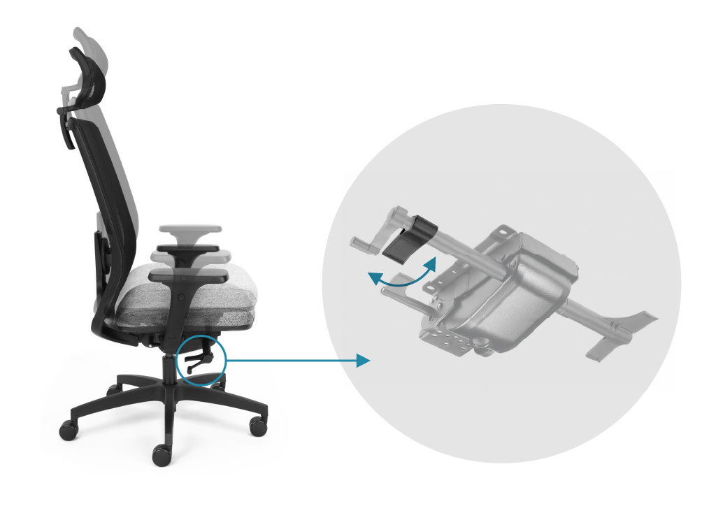 Seat height adjustment