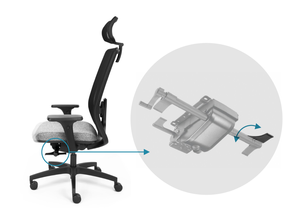 Seat depth adjustment