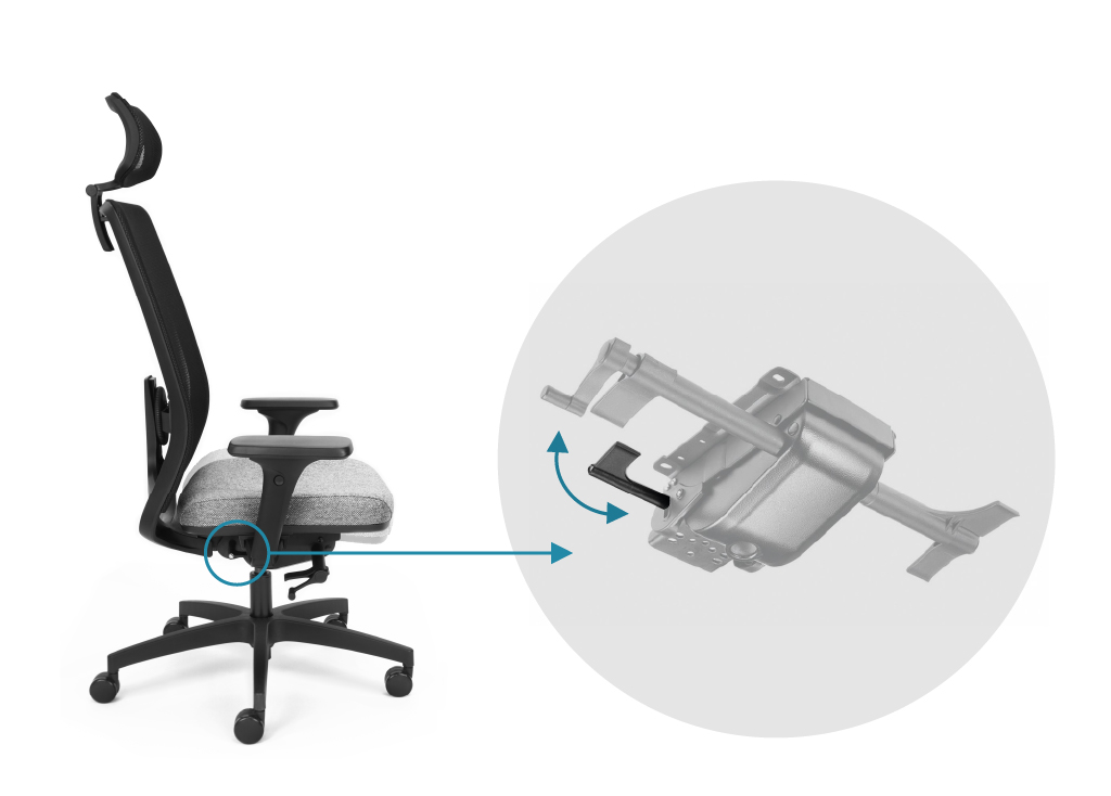 Seat tilt adjustment